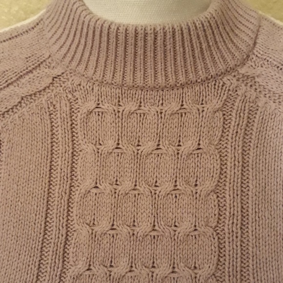 Hippie Rose mauve turtle neck sweater - Picture 5 of 6
